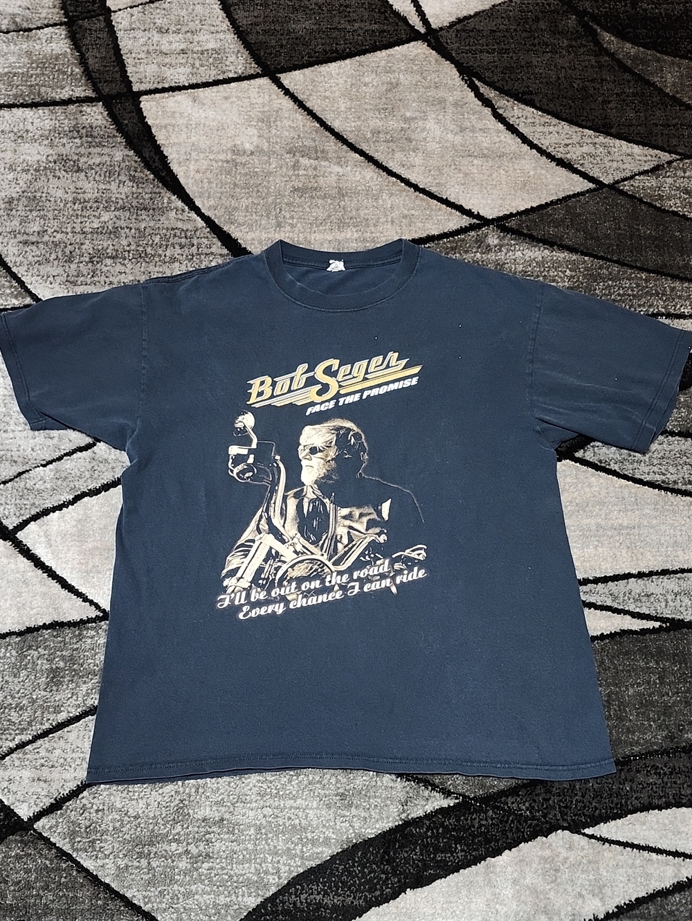 VINTAGE ANVIL BOB SEGAR "FACE THE PROMISE" NORTH AMERICAN TOUR CONCERT TEE-SHIRT